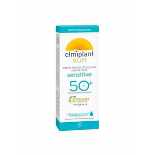 Крем сонцезахисний для обличчя, SPF 50+, 50 мл, Elmiplant