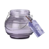 Ароматична свічка Emocio Glass violet Island Spa 1×1 шт, розмір 115 х 100 мм