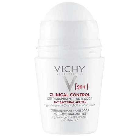Vichy Clinical Control 96H Антиперспирант в роликовой упаковке, для женщин, 50 мл: цены и характеристики