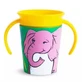 Miracle 360 Wildlove Miracle 360 Wildlove Обучающая кружка с ручками, +6 месяцев, Слоненок, 177 мл, Munchkin