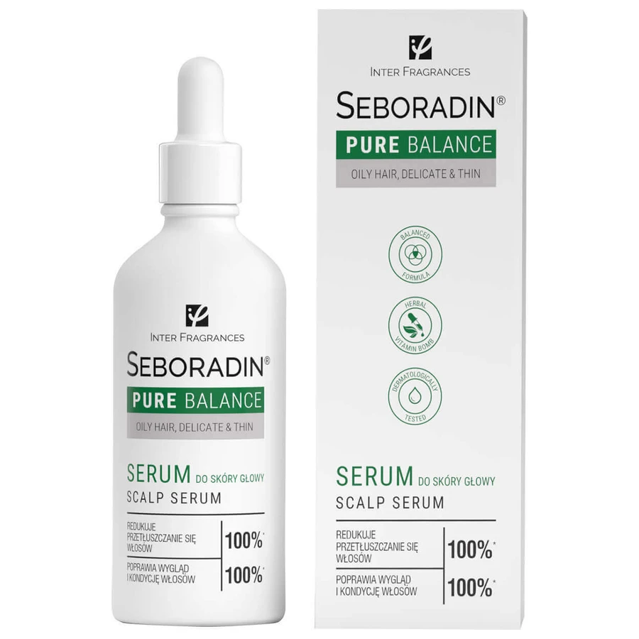 Seboradin Pure Balance, сироватка для шкіри голови, 100 мл: ціни та характеристики
