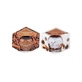 Emocio Glass Decor 70×62 мм Cinnamon Stick, ароматична свічка 1×1 шт, ароматична свічка