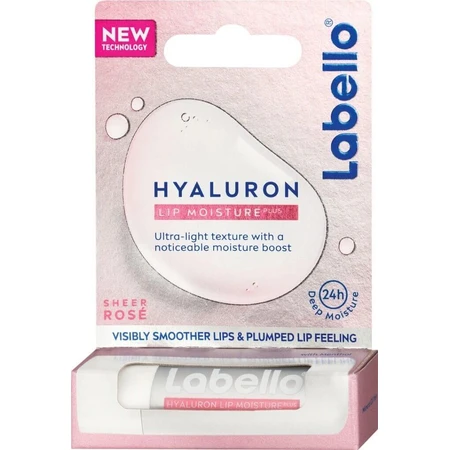 Labello Lip Balm Hyaluron Rose 1×5,2 г, бальзам для губ: ціни та характеристики