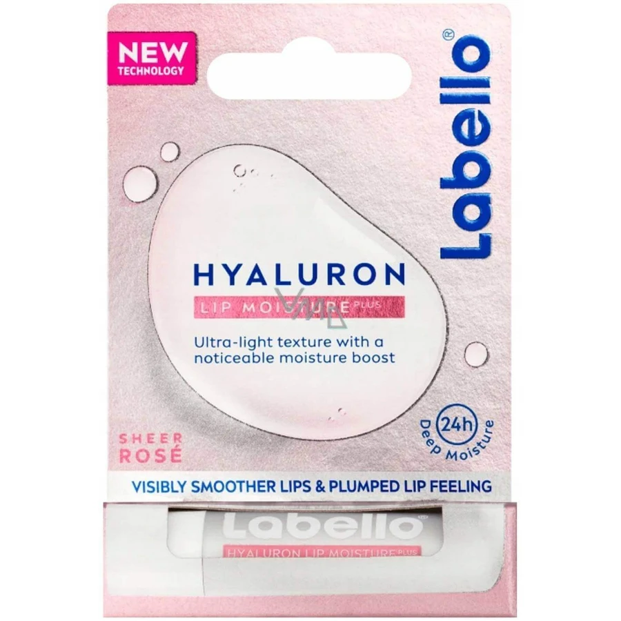 Labello Lip Balm Hyaluron Rose 1×5,2 г, бальзам для губ: ціни та характеристики
