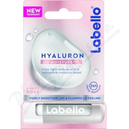 Labello Lip Balm Hyaluron Rose 1×5,2 г, бальзам для губ: ціни та характеристики