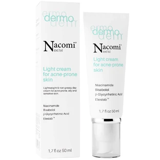 Nacomi Next Level Dermo Light Крем від прищів, 50 мл