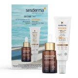 Набір Sesderma Hidraderm Hyal, ліпосомальна сироватка, 30 мл + Repaskin, легкий сонцезахисний крем для обличчя, SPF 50, 50 мл