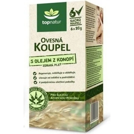 topnatur МЕДОВА ВАННА З ЕФІРНОЮ ОЛІЄЮ 6×30 г, пакетики для ванн: ціни та характеристики