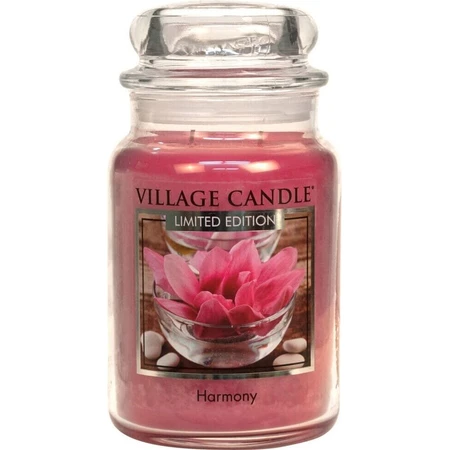 Village Candle Ароматична свічка в склі - Harmony - Гармонія, кришка 1×1 шт: ціни та характеристики
