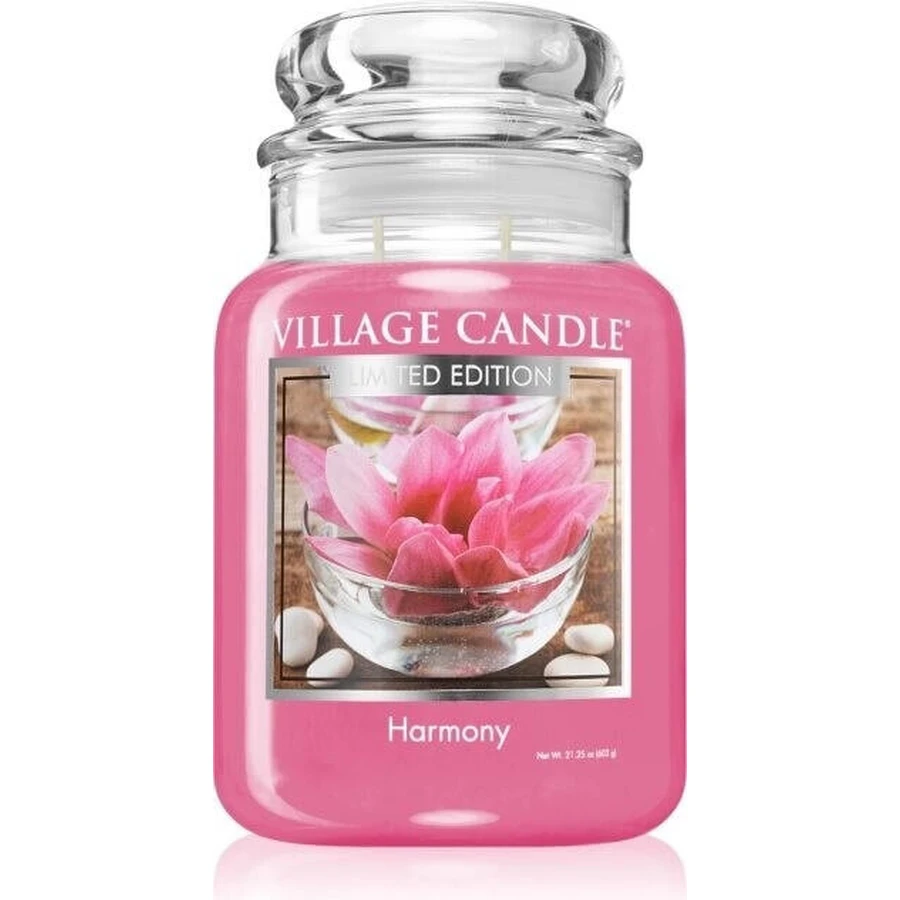 Village Candle Ароматична свічка в склі - Harmony - Гармонія, кришка 1×1 шт: ціни та характеристики