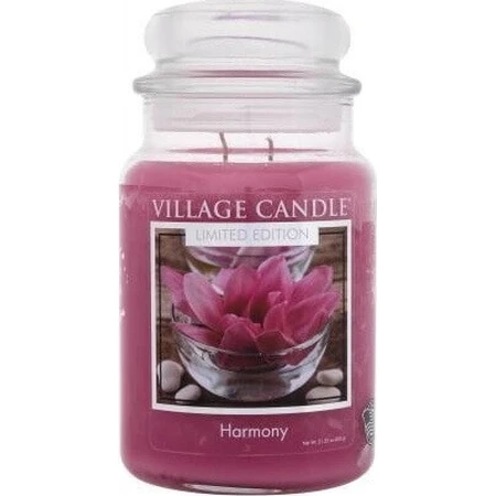 Village Candle Ароматична свічка в склі - Harmony - Гармонія, кришка 1×1 шт: ціни та характеристики