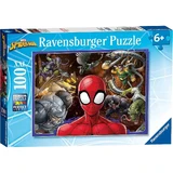 Пазл Человек-паук и персонажи, 6 лет+, 100 деталей, Ravensburger