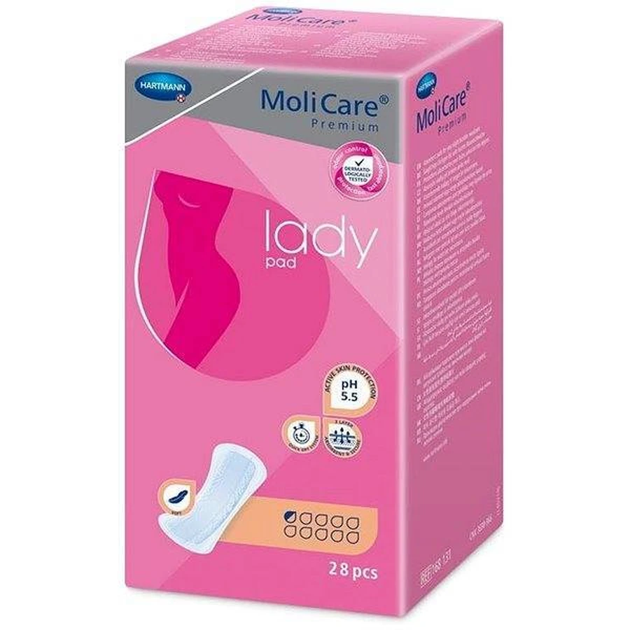 MoliCare Premium жіночі прокладки 0,5 краплі 1×28 шт, прокладки від нетримання: ціни та характеристики