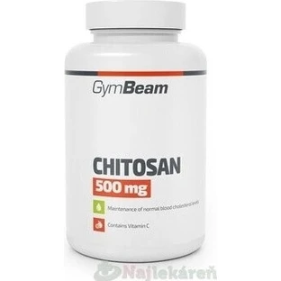 GYMBEAM CHITOSAN 500MG 1×150tbl, харчова добавка для морських свиней