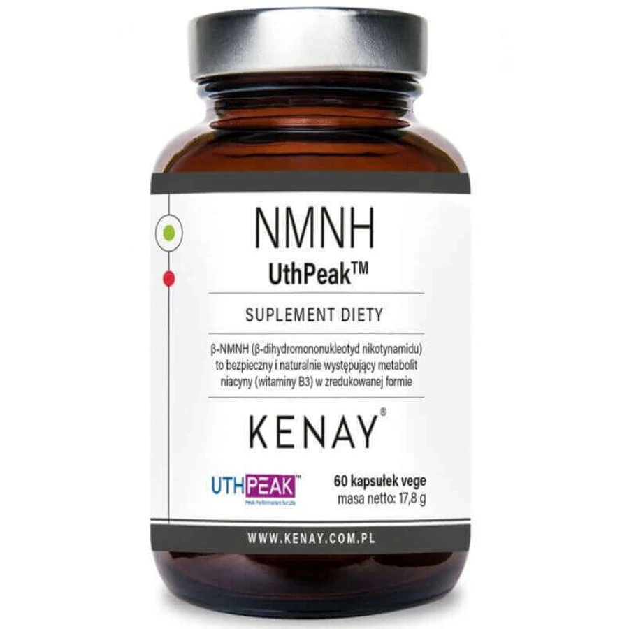 NMNH UthPeak - нікотинамід дигідромононуклеотид 60 капсул Kenay: ціни та характеристики
