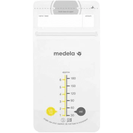 Пакети для зберігання грудного молока Medela 25 x 180 мл: ціни та характеристики