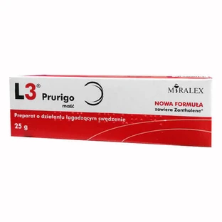 L3 Prurigo, защита и уход, 25 г.