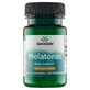 Swanson Melatonin, мелатонин 500 мкг, 60 вегетарианских капсул