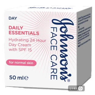 Johnson's daily essentials дневной увлажняющий крем для нормальной кожи spf15 50 мл