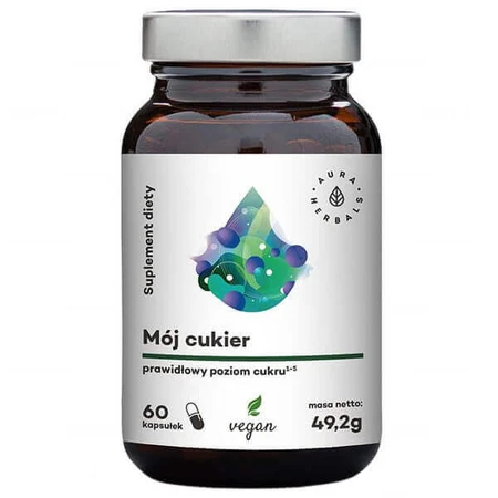 Aura Herbals My Sugar, 60 веганских капсул: цены и характеристики