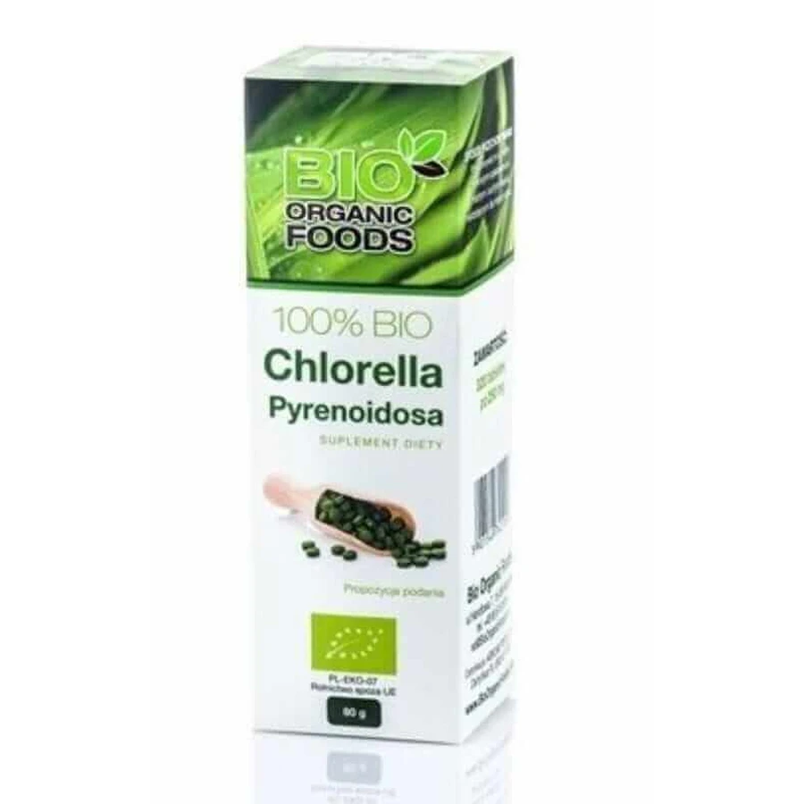 100% БИО Хлорелла Пиреноидоза 80г Bio Organic Foods: цены и характеристики