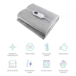 Одеяло с подогревом TrueLife HeatBlanket 1508