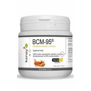 Турмерик - растворимый экстракт BCM-95 Биокуркумин180 г - Kenay