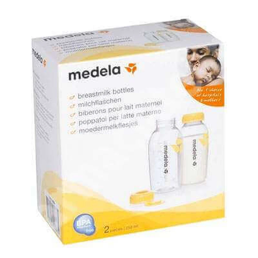 Набір пляшечок для збору молока, 2х250 мл, Medela: ціни та характеристики