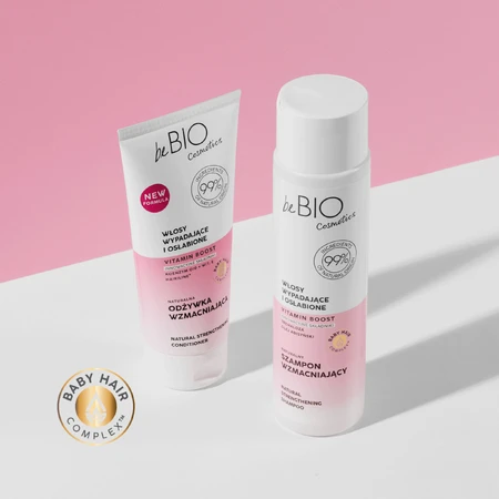 BeBio Ewa Chodakowska Baby Hair Complex Натуральный укрепляющий шампунь для выпадающих и ослабленных волос, 300 мл: цены и характеристики