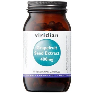 Екстракт насіння грейпфрута Viridian 400 мг, 90 капсул