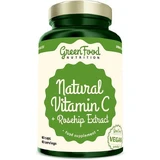 GreenFood Nutrition Натуральний вітамін С + шипшина 60 капсул 1×60 капсул