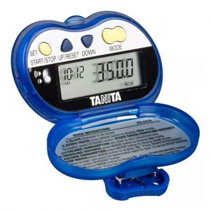 Шагомер Tanita 637 синий: цены и характеристики