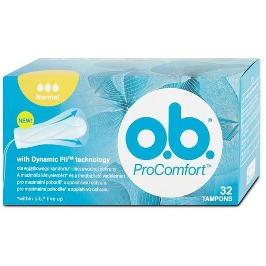 O.b. ProComfort Нормальные гигиенические тампоны 32 шт.: цены и характеристики