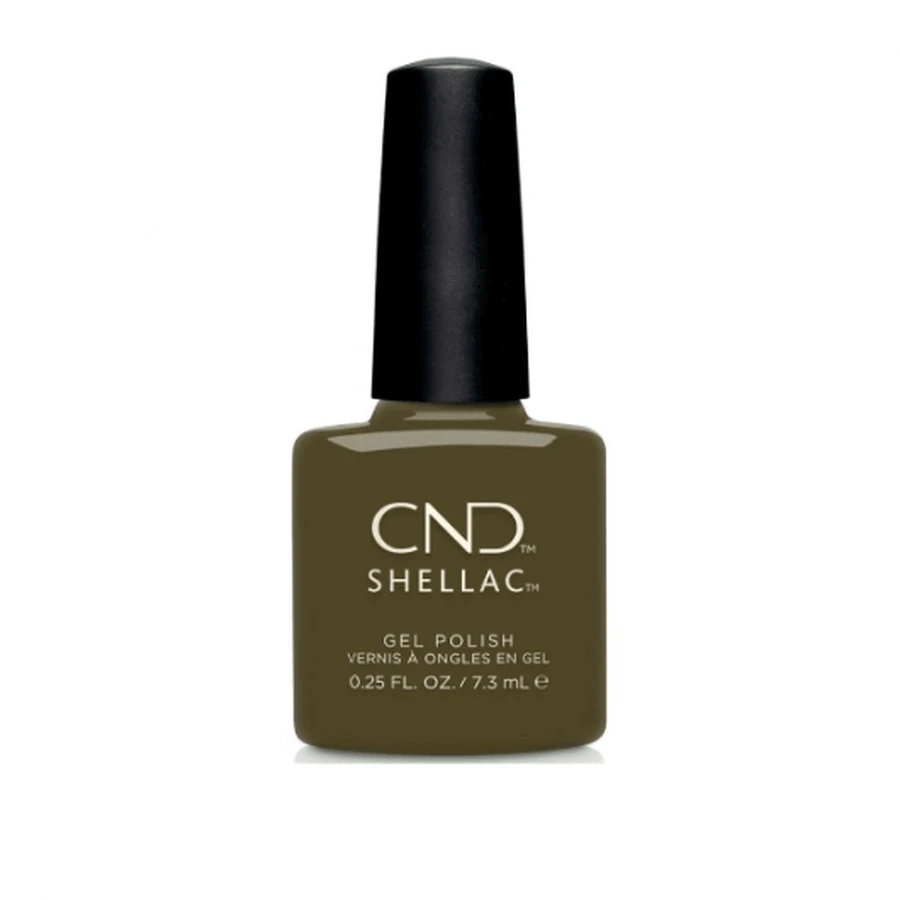 Напівстійкий лак для нігтів CND Shellac Cap & Gown 7.3 мл: ціни та характеристики