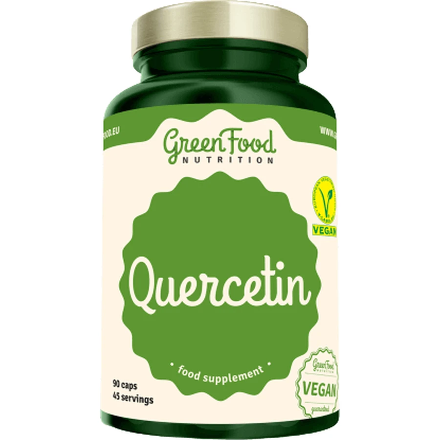 GreenFood Nutrition Кверцетин, 90 капсул: цены и характеристики