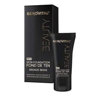 Бронзовый беж Bronze Beige Bronze Beige Foundation, 30 мл, Gerovital Beauty
