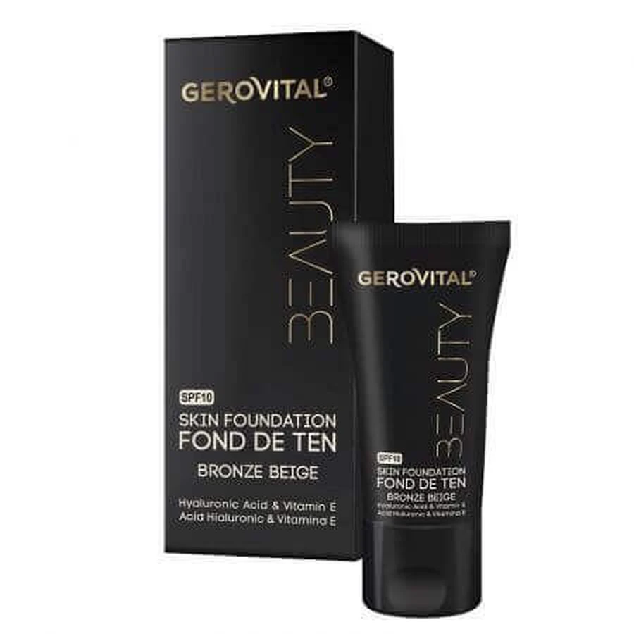 Бронзовый беж Bronze Beige Bronze Beige Foundation, 30 мл, Gerovital Beauty: цены и характеристики