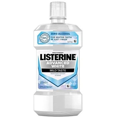 Listerine Advance White Mild Taste 250 мл: цены и характеристики