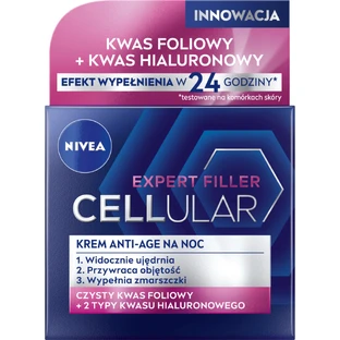 Nivea Cellular Expert Filler Антивозрастной ночной крем, 50 мл