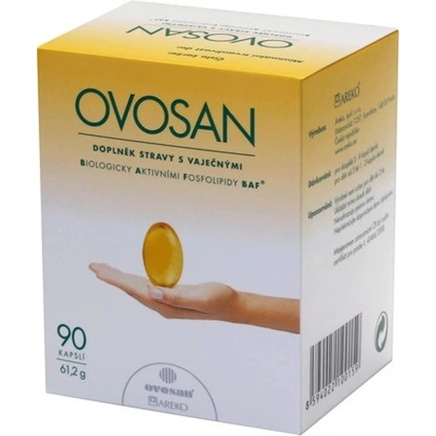 OVOSAN 1×90 cps, дієтична добавка: ціни та характеристики