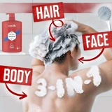 Old Spice Whitewater Гель для душу та шампунь для чоловіків зі свіжим ароматом 1000 мл
