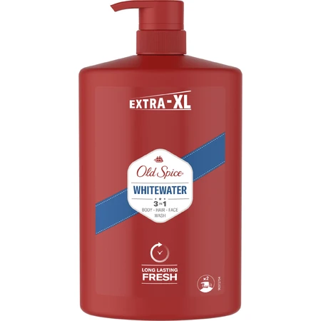 Old Spice Whitewater Гель для душа и ампулы для мужчин со свежим ароматом 1000 мл: цены и характеристики