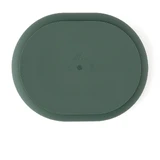 Petite&Mars овальне силіконове блюдце Take&Match Misty Green 6м+, що розділяє воду