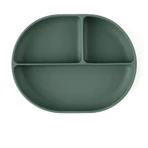 Petite&Mars овальне силіконове блюдце Take&Match Misty Green 6м+, що розділяє воду: ціни та характеристики