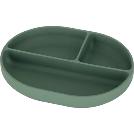 Petite&Mars овальне силіконове блюдце Take&Match Misty Green 6м+, що розділяє воду: ціни та характеристики