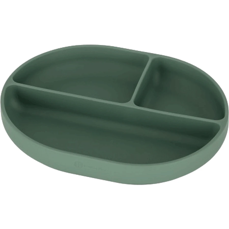 Petite&Mars овальне силіконове блюдце Take&Match Misty Green 6м+, що розділяє воду: ціни та характеристики