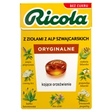 Ricola Original Швейцарские травяные конфеты, без сахара, 27,5 г