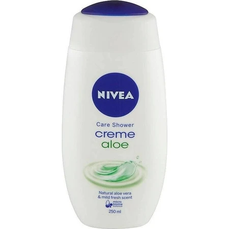 NIVEA Крем-гель для душу Алое Вера 1×250 мл, зволожує шкіру: ціни та характеристики