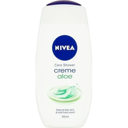 NIVEA Крем-гель для душу Алое Вера 1×250 мл, зволожує шкіру: ціни та характеристики