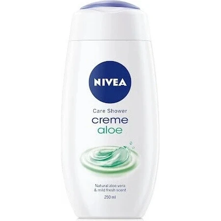 NIVEA Крем-гель для душу Алое Вера 1×250 мл, зволожує шкіру: ціни та характеристики